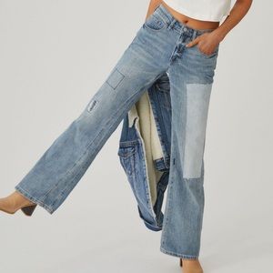 Pilcro Laidback Flare Jeans